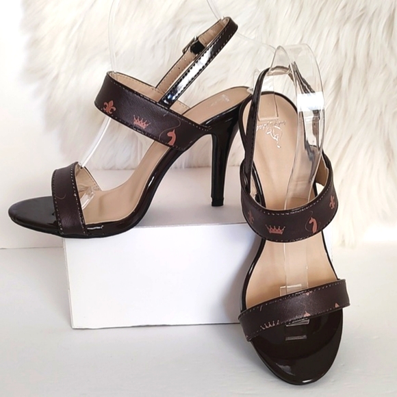 Baby Phat Womens Strappy Open Toe Heeled Sandals/ Size 7 - Picture 7 of 9